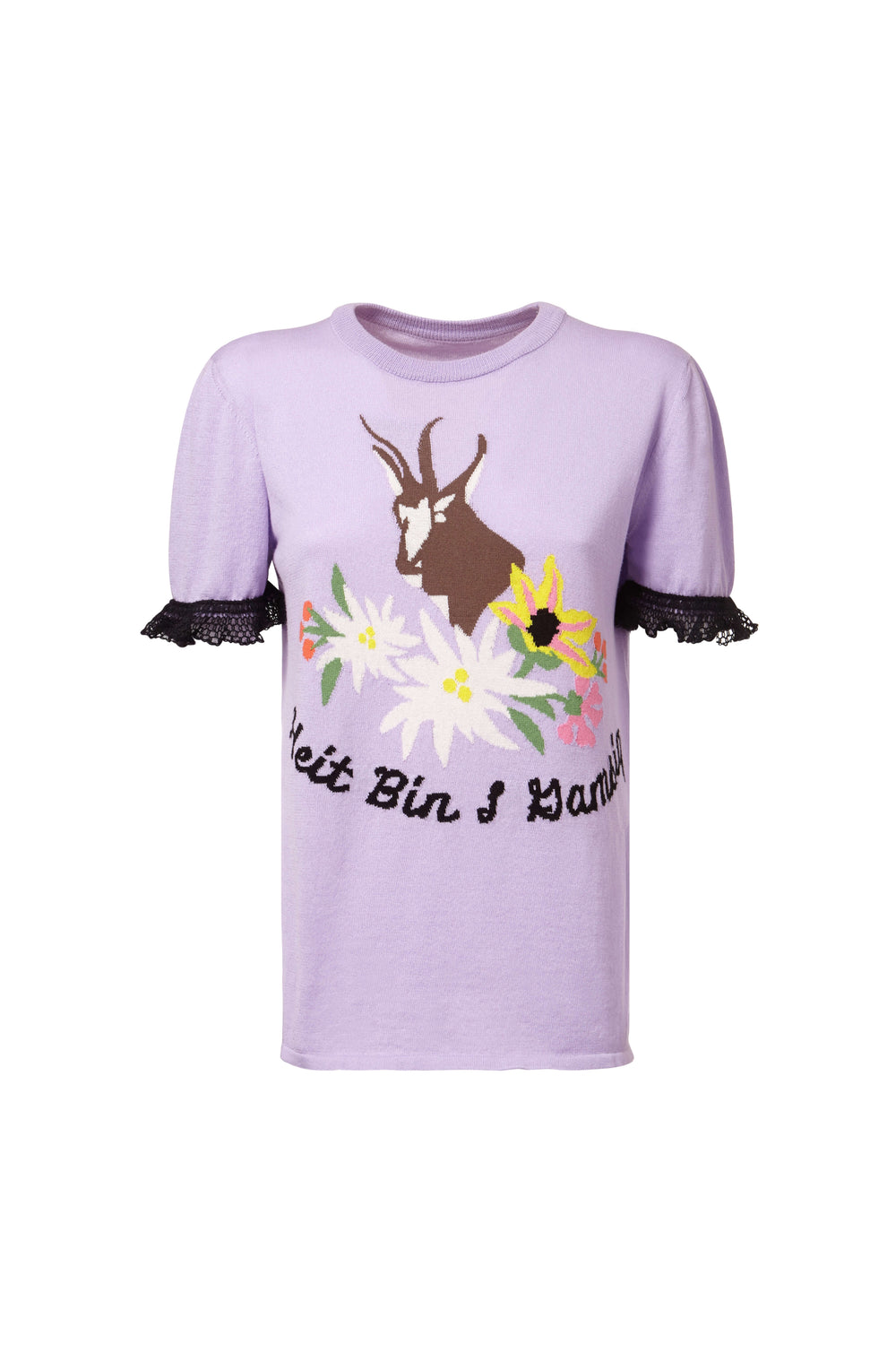 product-color-Cervo Wool T-Shirt
