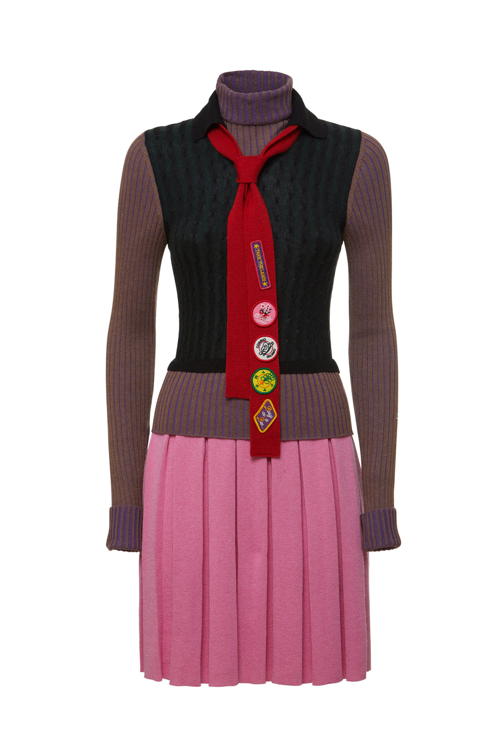product-color-Sachiko Cashmere blend dress