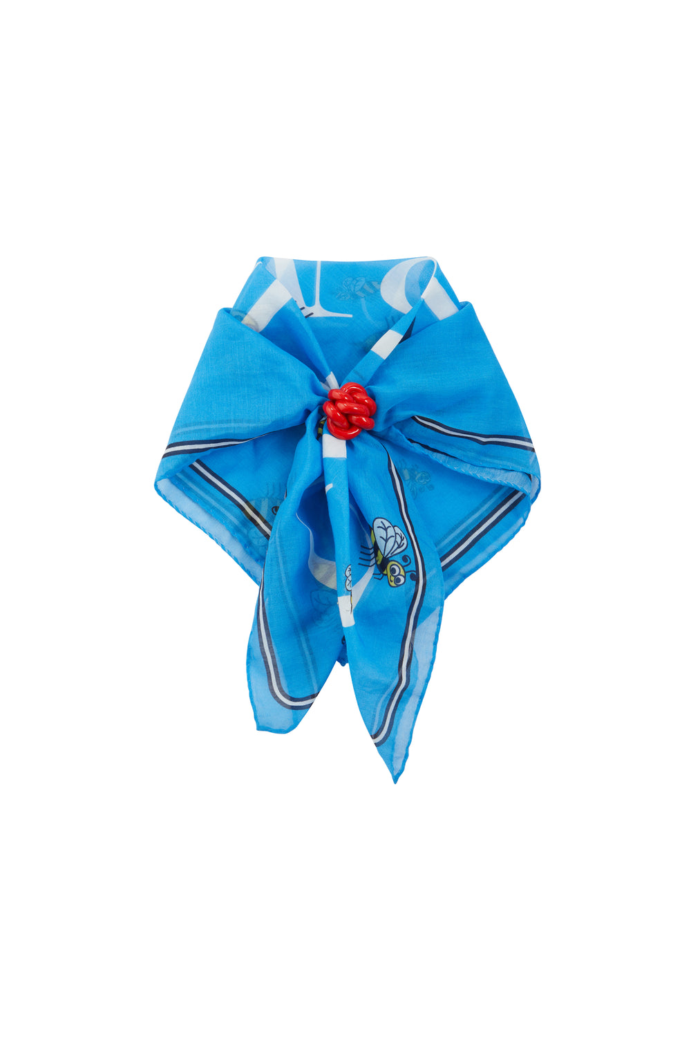 product-color-Busy as a Bee cotton foulard