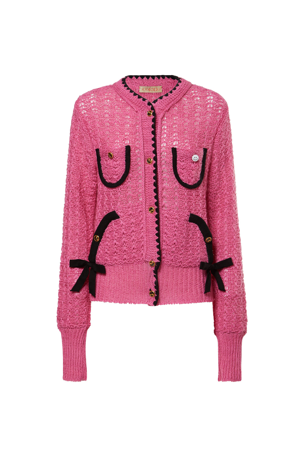 product-color-Ludovica linen cardigan