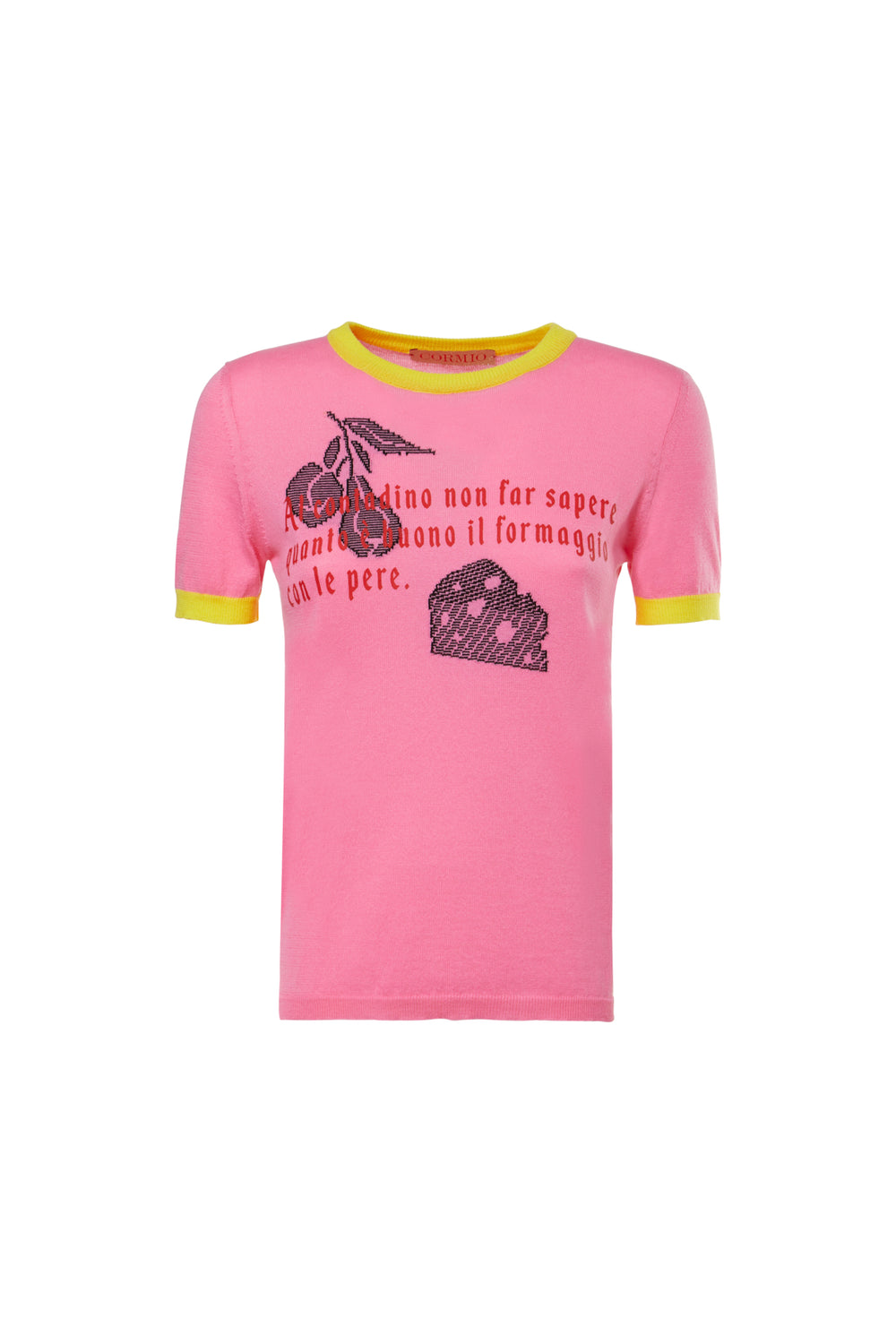 product-color-Pear Wisdom Cotton T-shirt