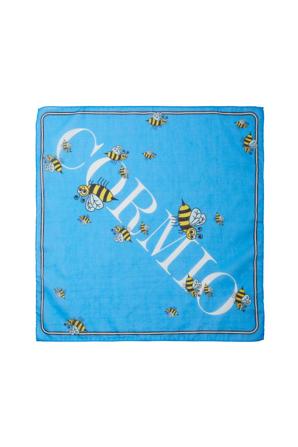 product-color-Busy as a Bee cotton foulard